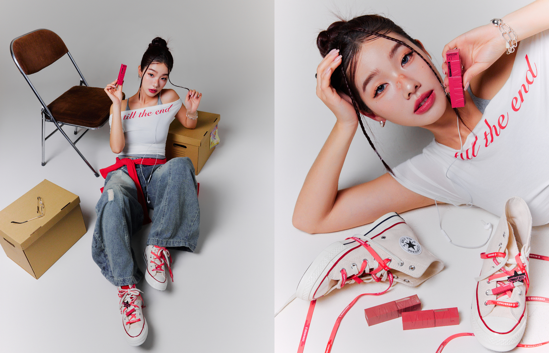 媚比琳-Converse街頭聯名系列